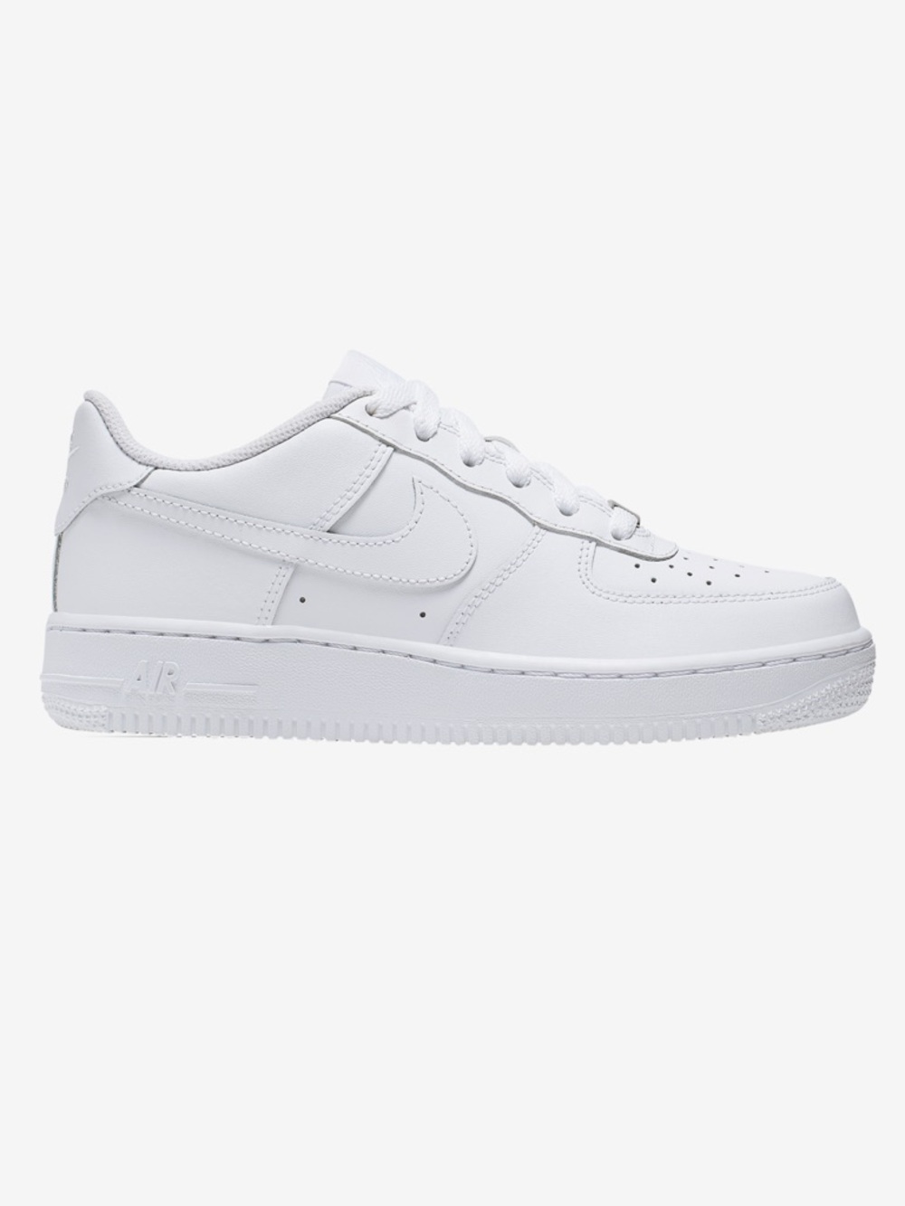 Nike White Low-Top Lace-Up Sneakers